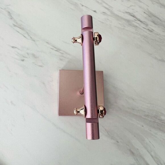 Monica Vinader Siren Stud Earrings, Pink Quartz/Rose Gold, NEW IN BOX - Picture 6 of 12